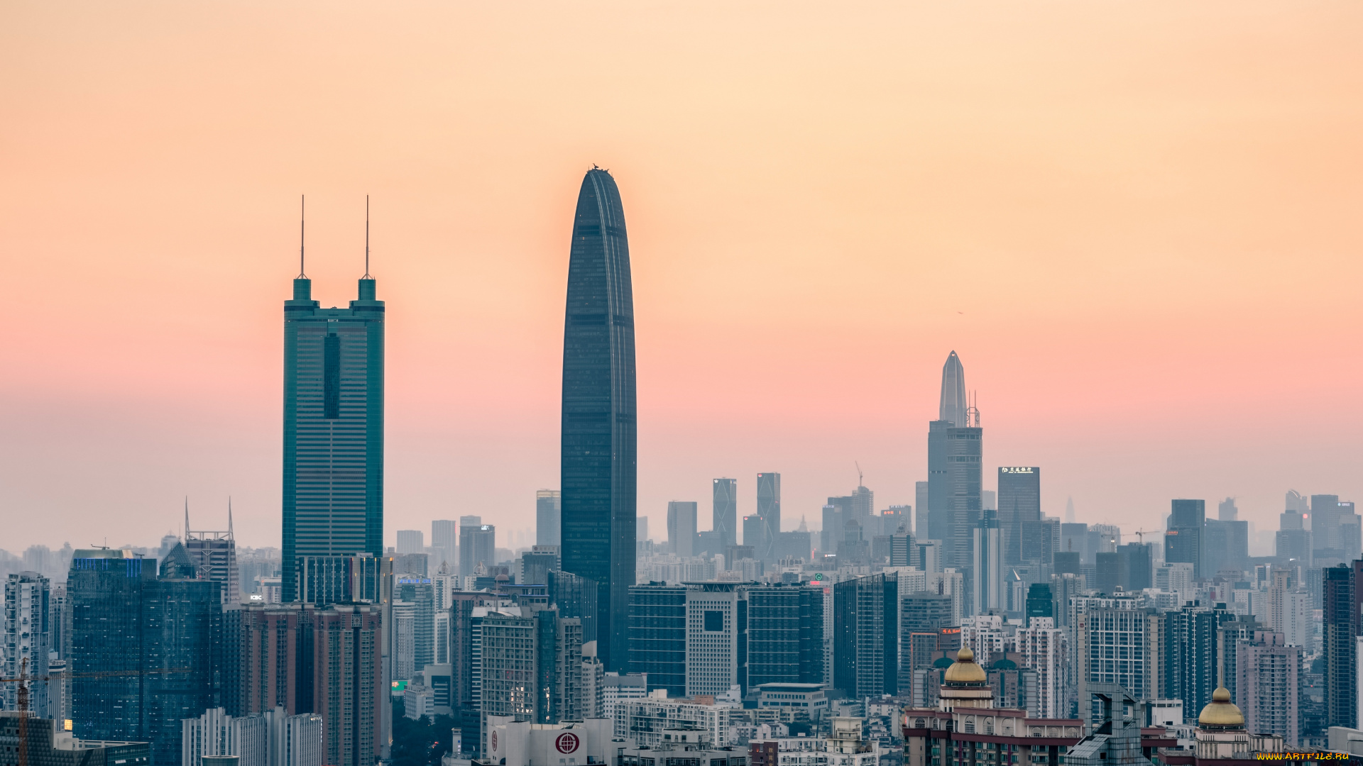 shenzhen, , china, города, -, здания, , дома, шэньчжэнь, китай, здание, небо, городской, вид