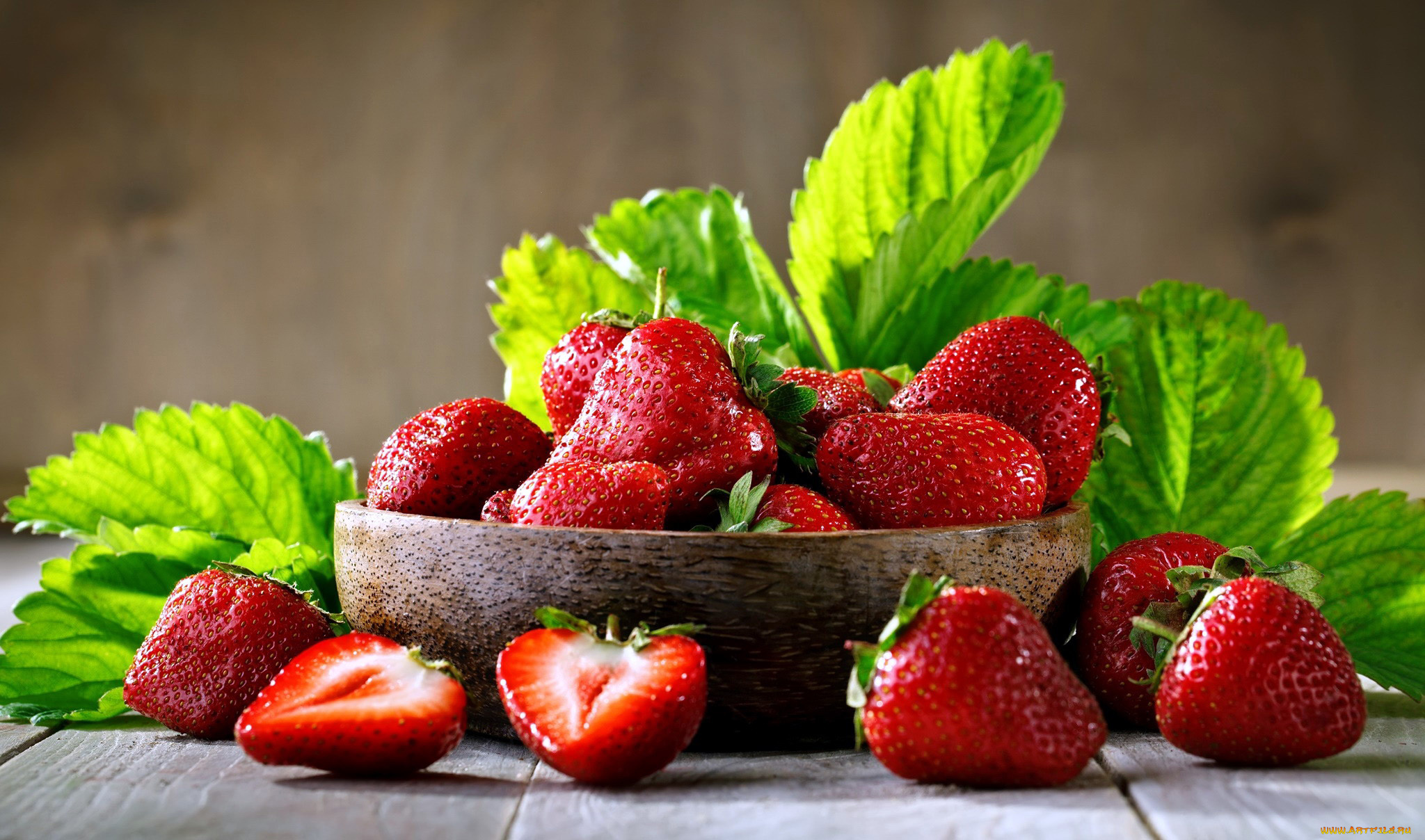 еда, клубника, , земляника