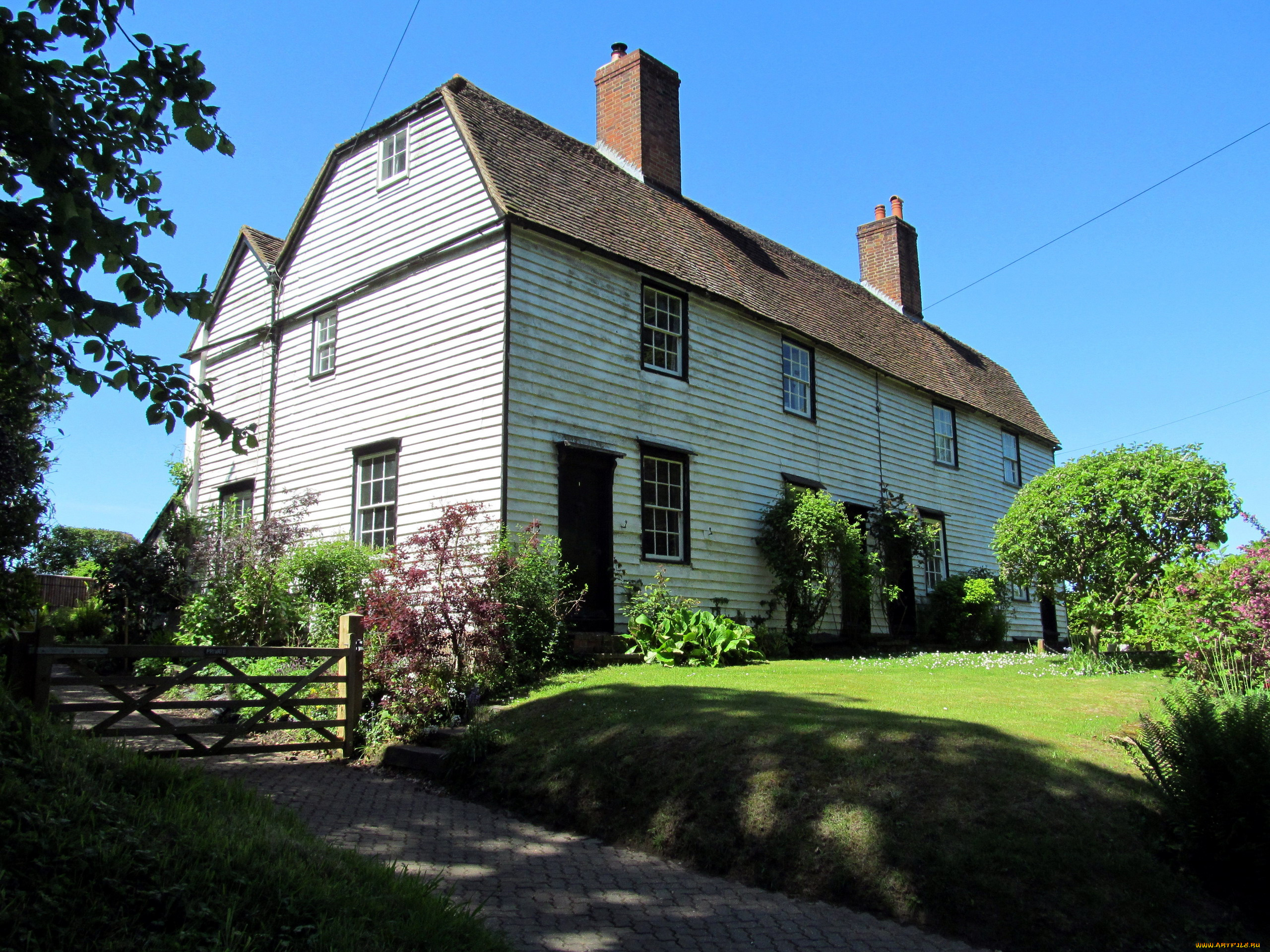 города, -, здания, , дома, коттедж