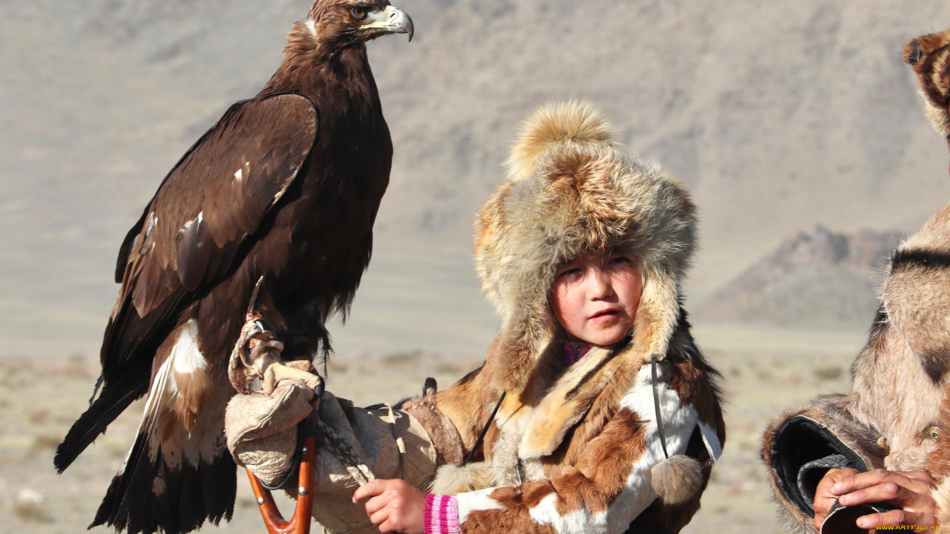 разное, дети, мальчик, костюм, охота, орел