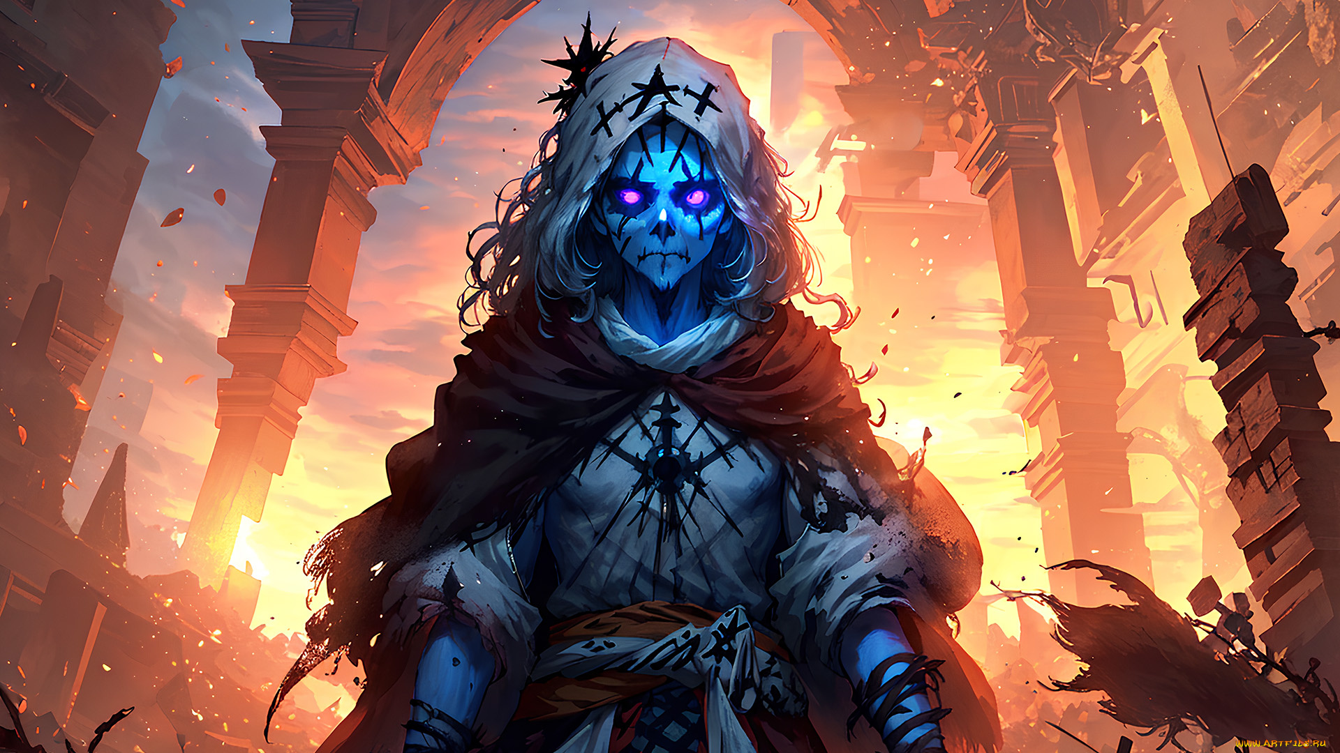 аниме, магия, , колдовство, , halloween, нейросети, графика, нейроарт, ai, art, нейронные, сети, рисунки, нейро, искусство