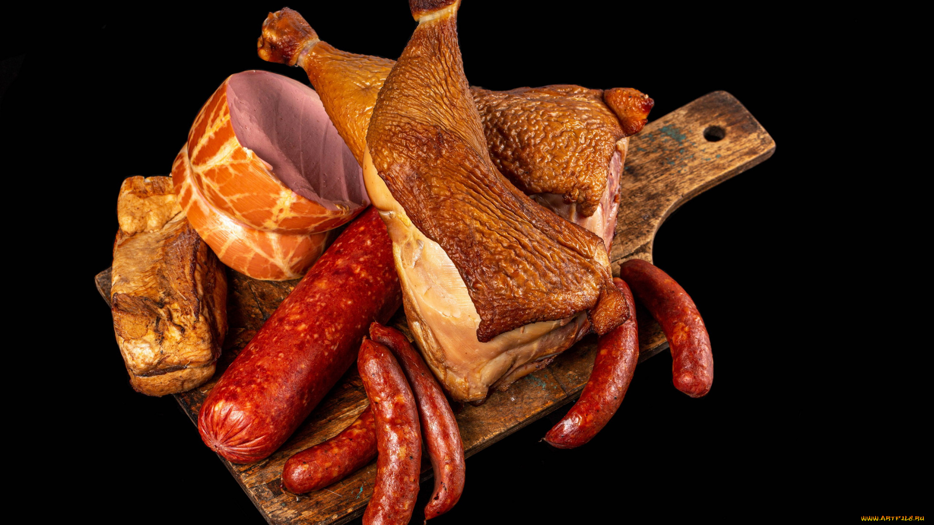еда, колбасные, изделия, копченые, куриные, ножки, колбаса, копченая, вареная
