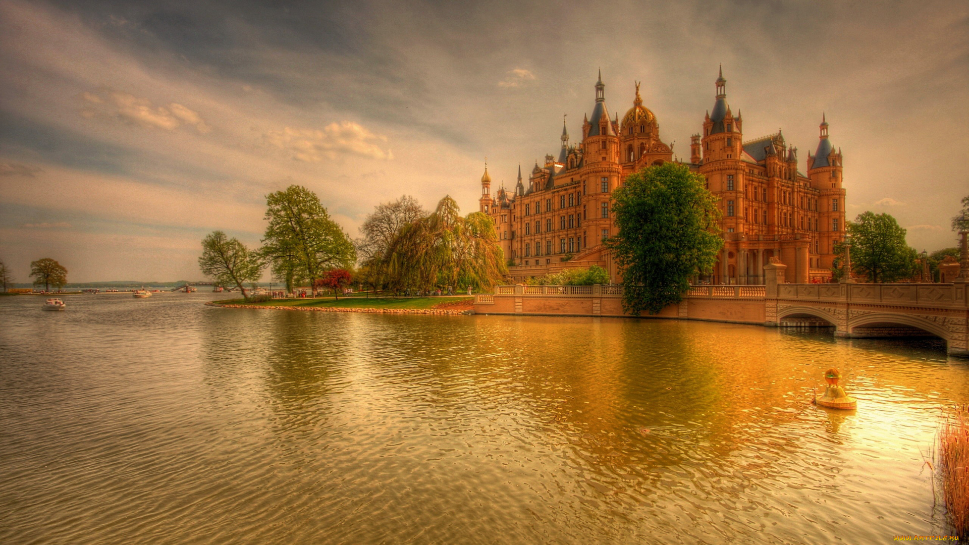 schwerin, castle, germany, города, замок, шверин, , германия, schwerin, castle
