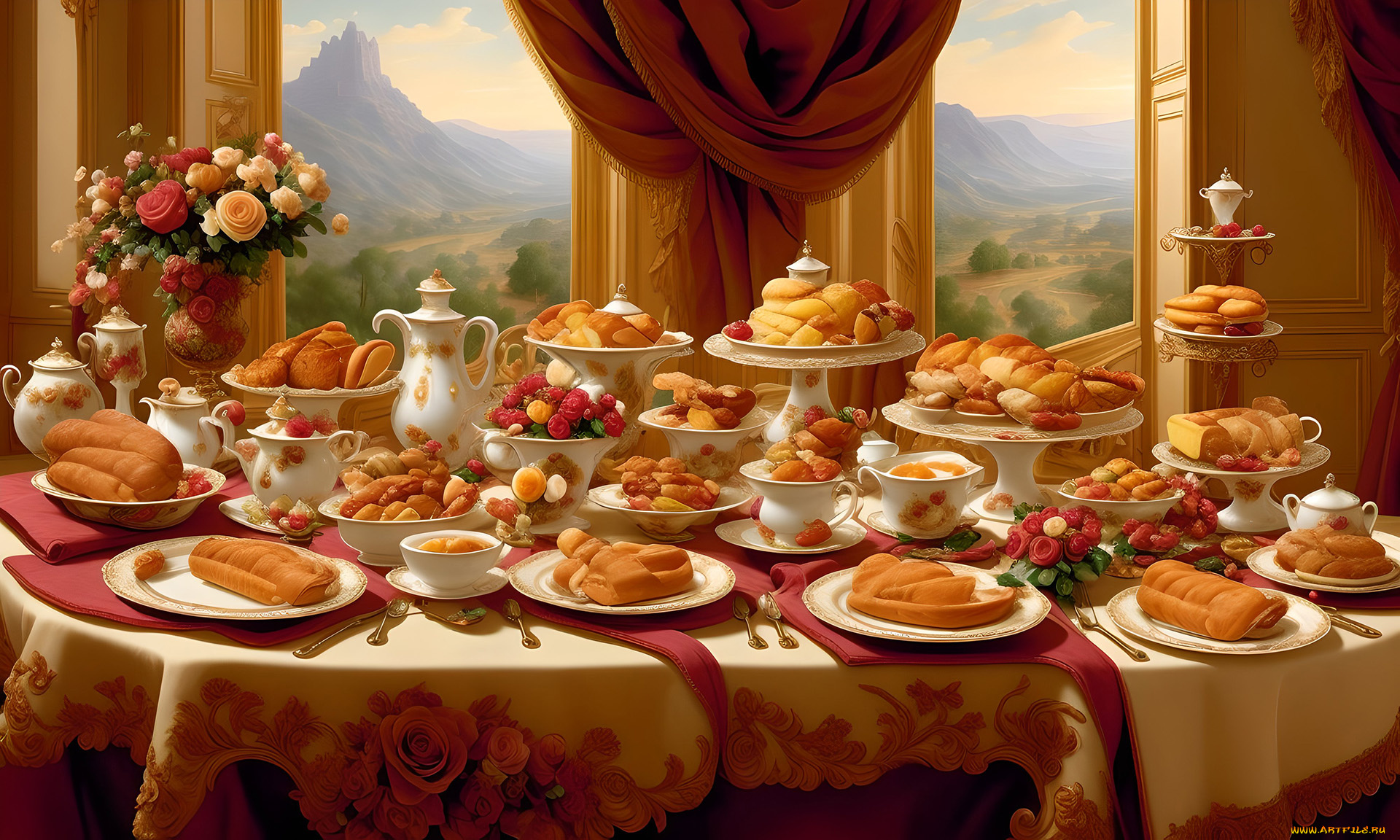 рисованное, еда, нейросети, графика, нейроарт, ai, art, нейронные, сети, рисунки, нейро, искусство