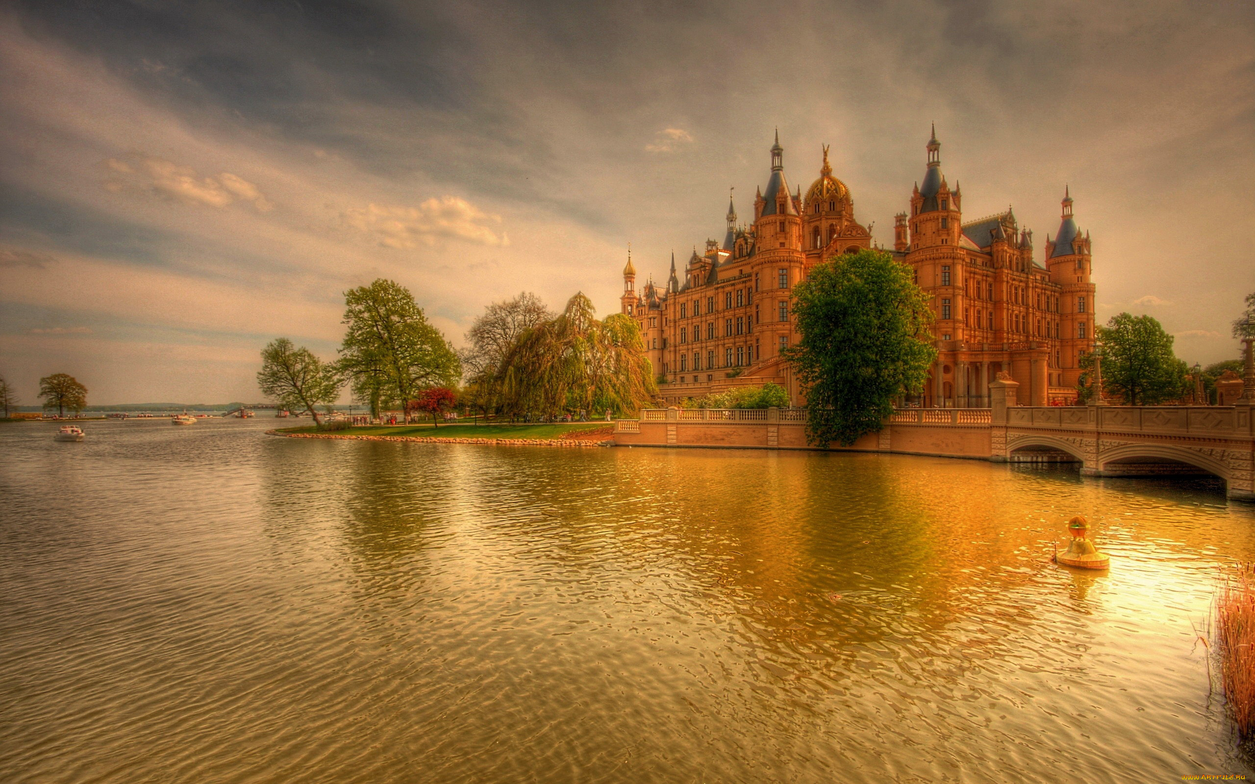 schwerin, castle, germany, города, замок, шверин, , германия, schwerin, castle
