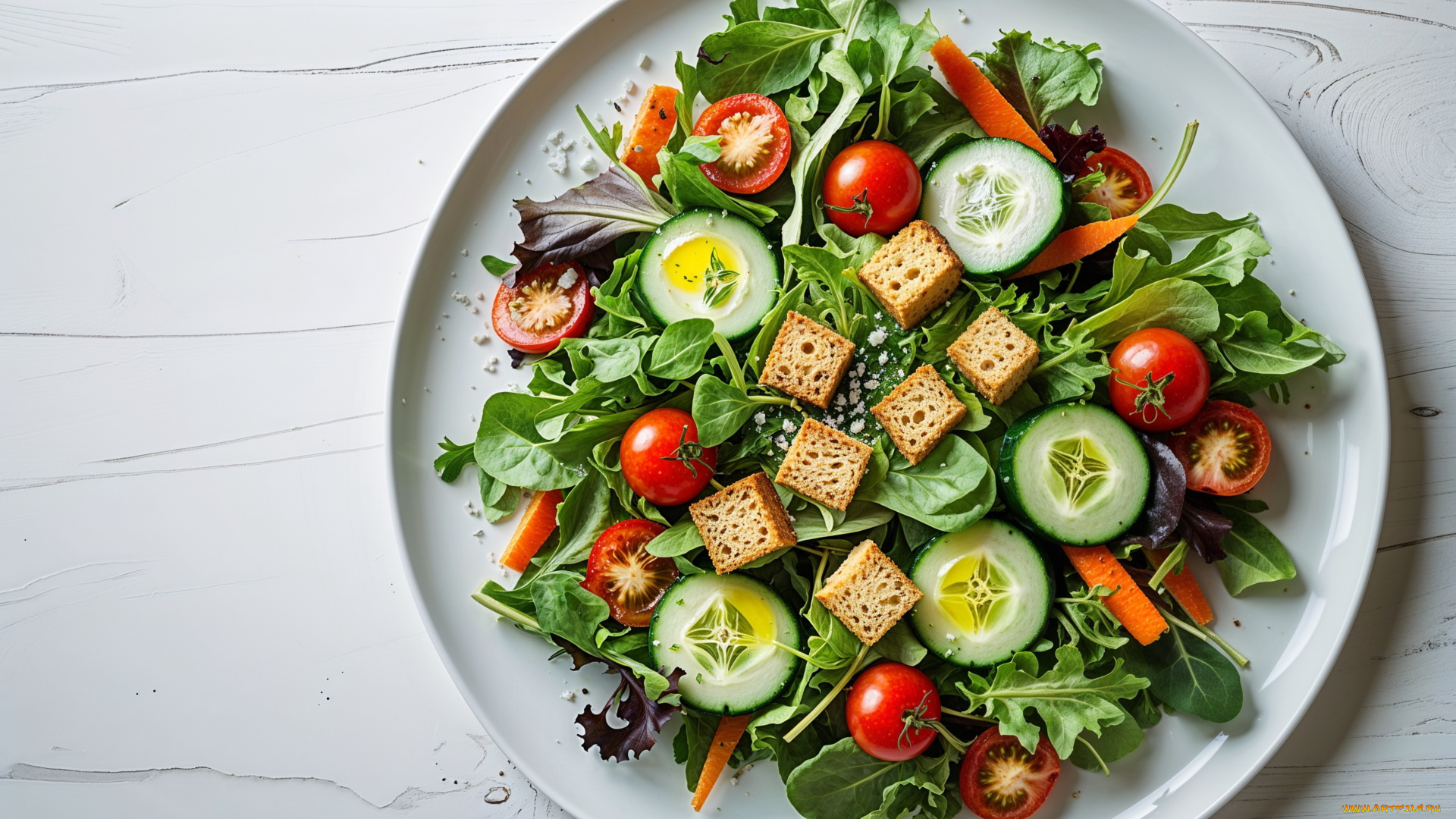 3д, графика, еда-, food, овощной, салат