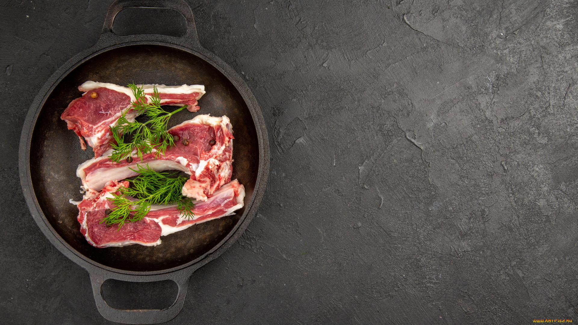 еда, мясные, блюда, укроп, мясо, свежее