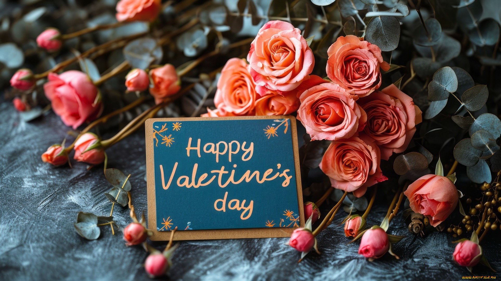 3д, графика, праздники, , holidays, розы, надпись, поздравление