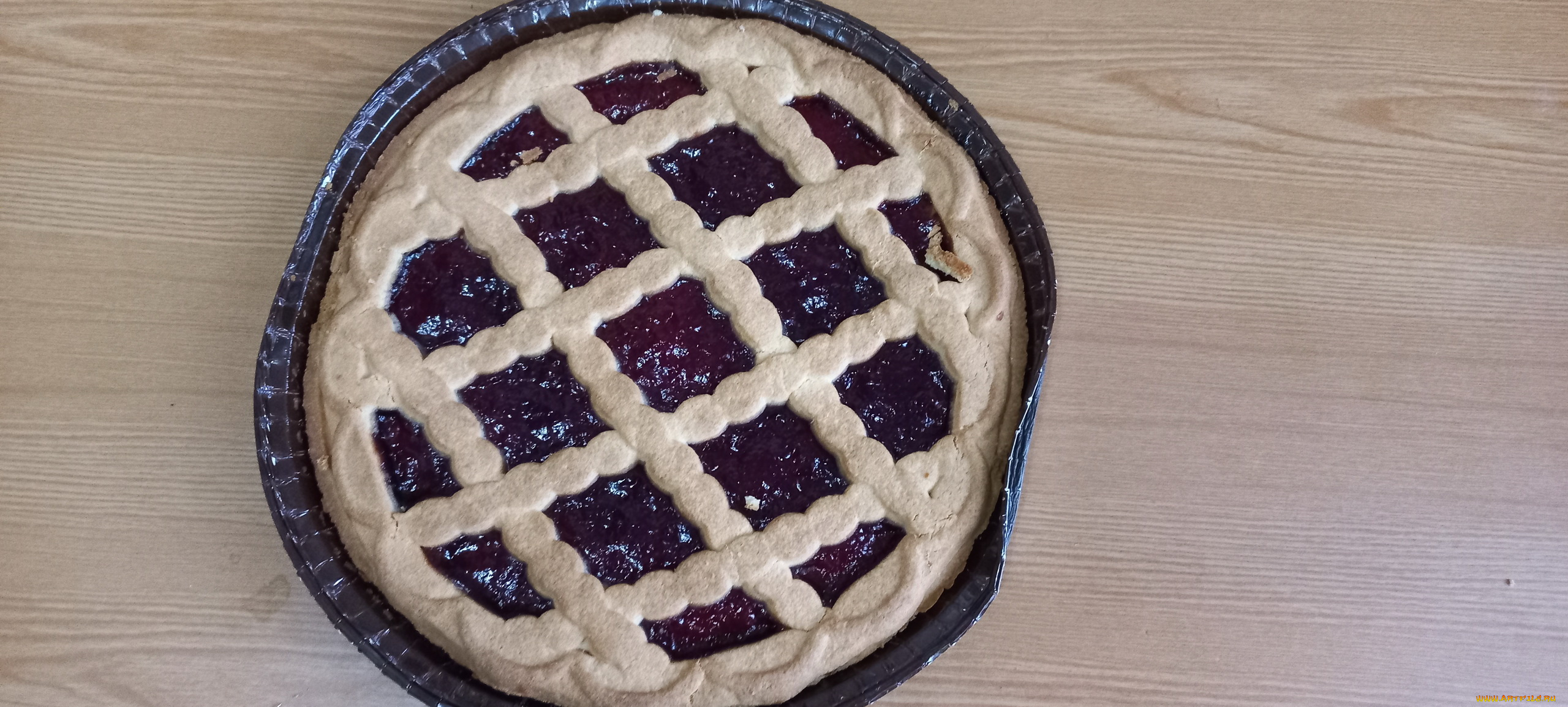 еда, пироги, вишнёвый, пирог