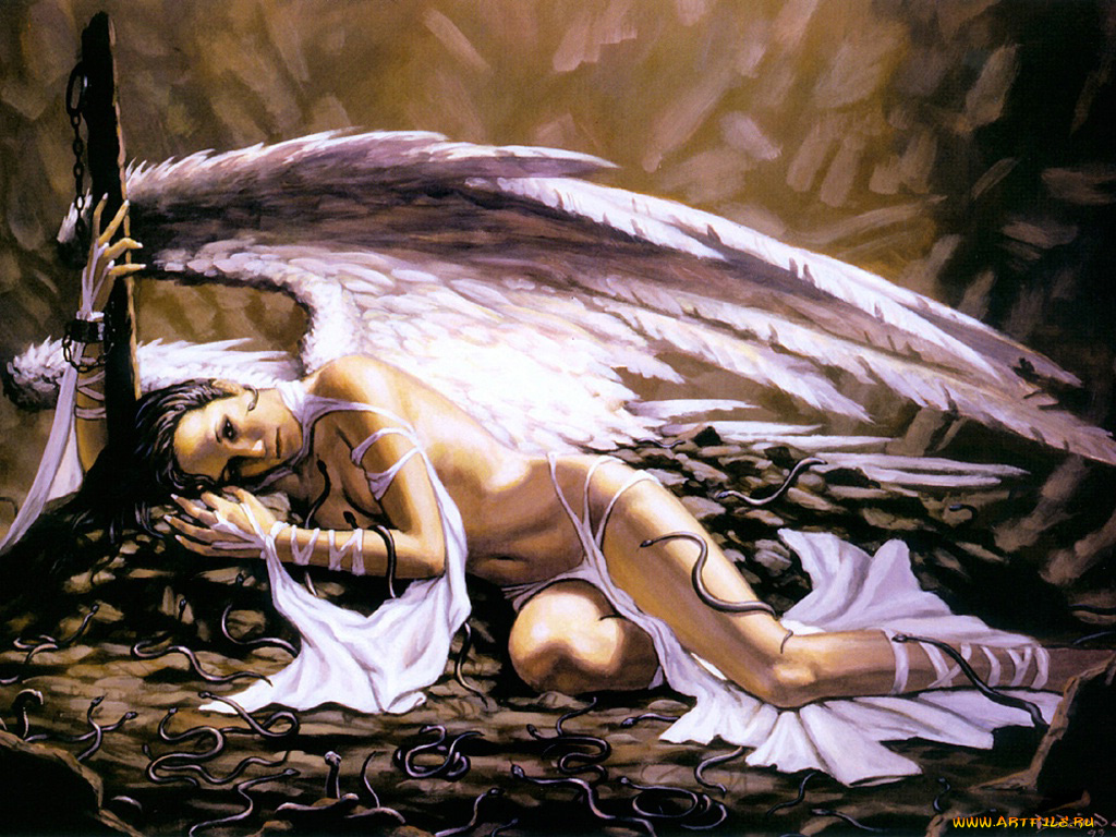 фэнтези, ангелы