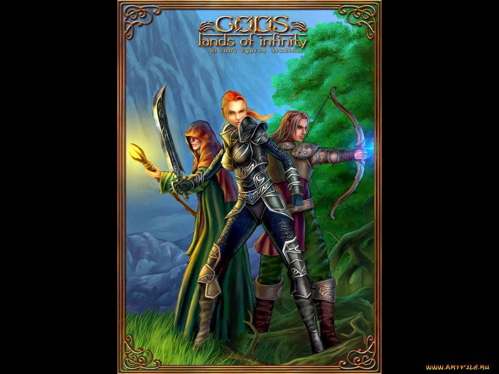 gods, lands, of, infinity, видео, игры, land
