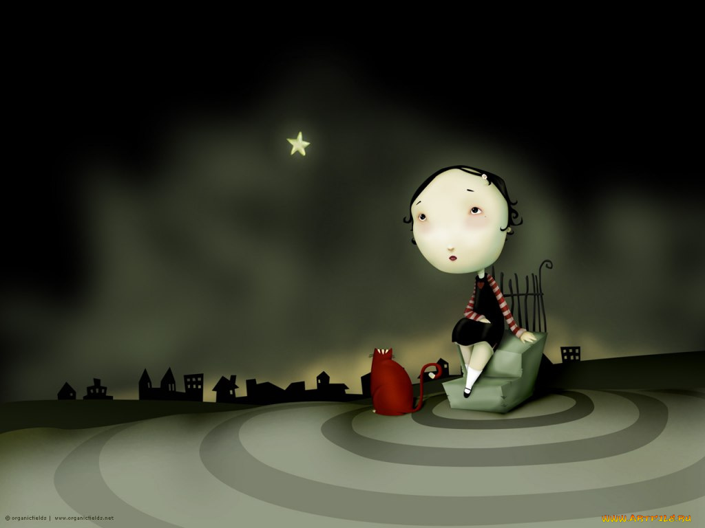 рисованные, люди