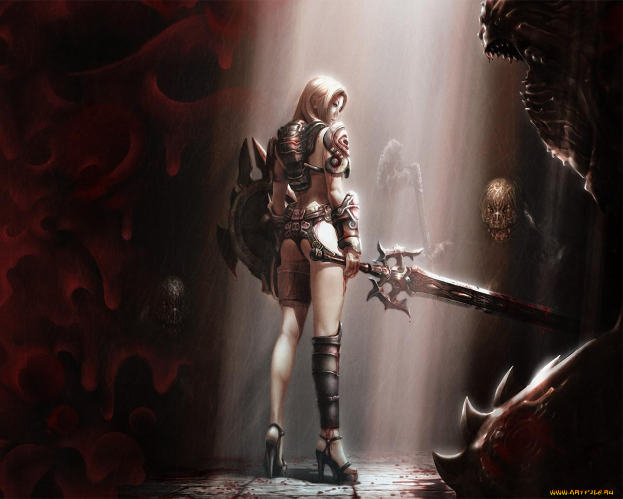 видео, игры, requiem, bloodymare