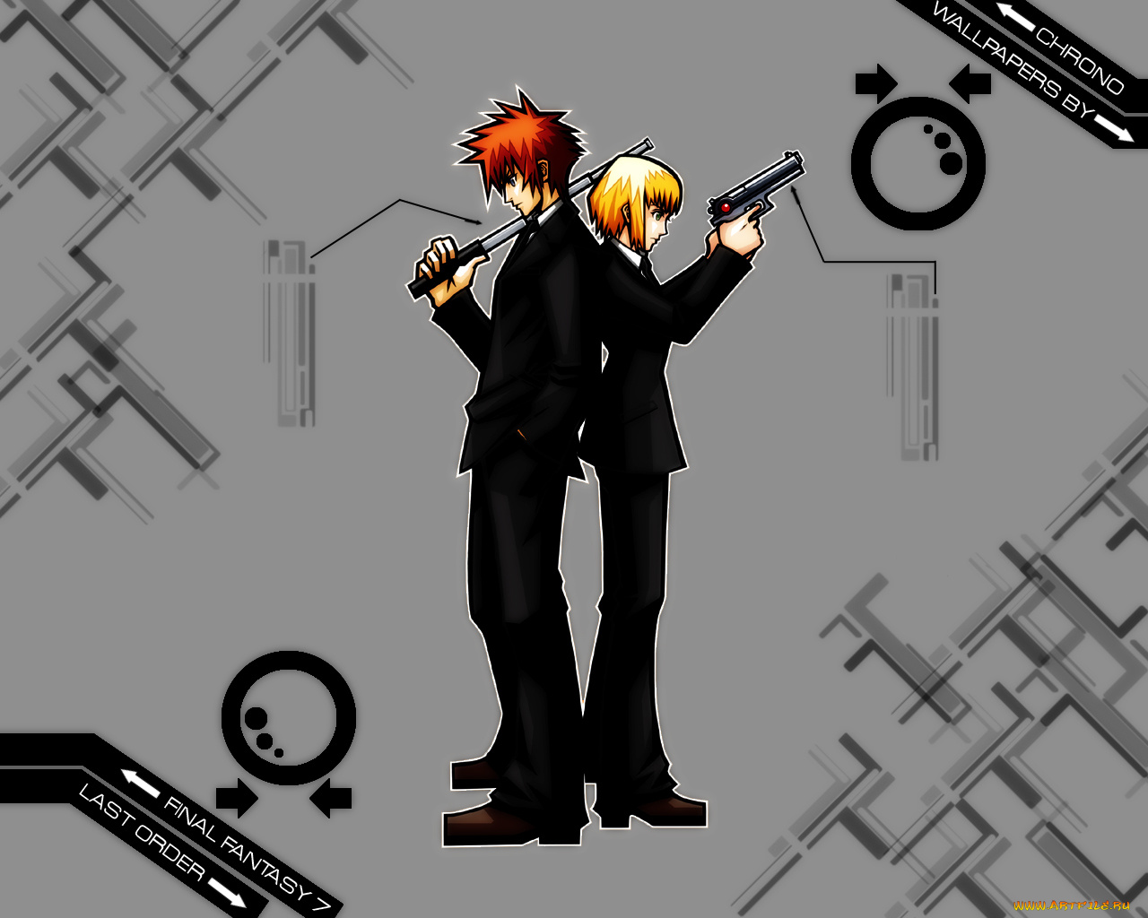 аниме, final, fantasy