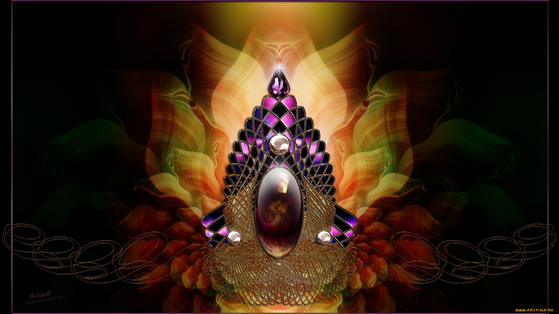 3д, графика, fractal, фракталы, фрактал