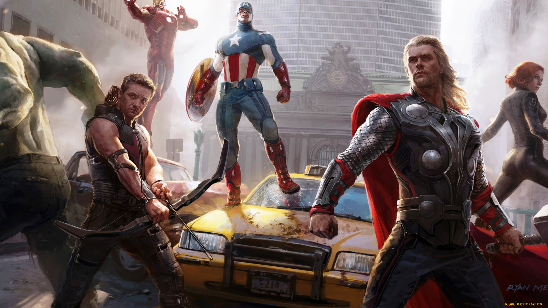 кино, фильмы, the, avengers