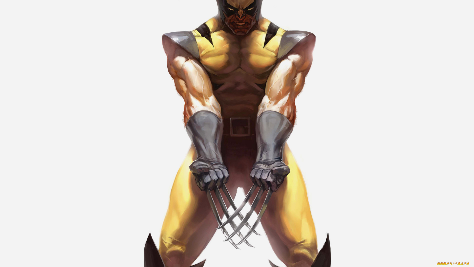 росомаха, рисованные, комиксы, wolverine, люди, икс, comics, комикс, x-men, желтый, злой