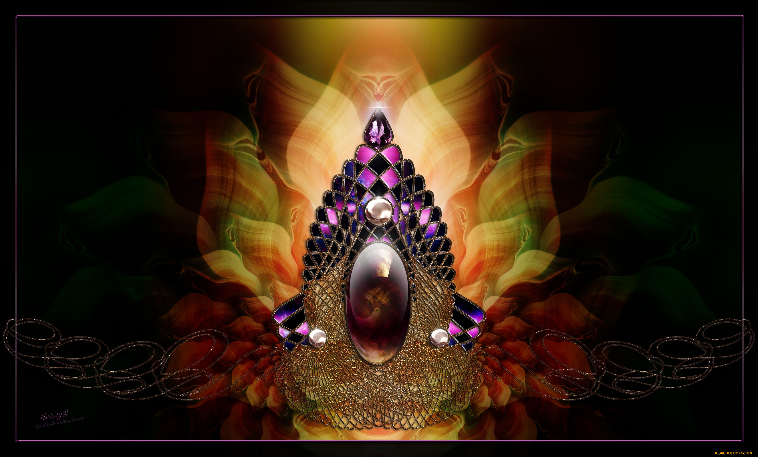 3д, графика, fractal, фракталы, фрактал