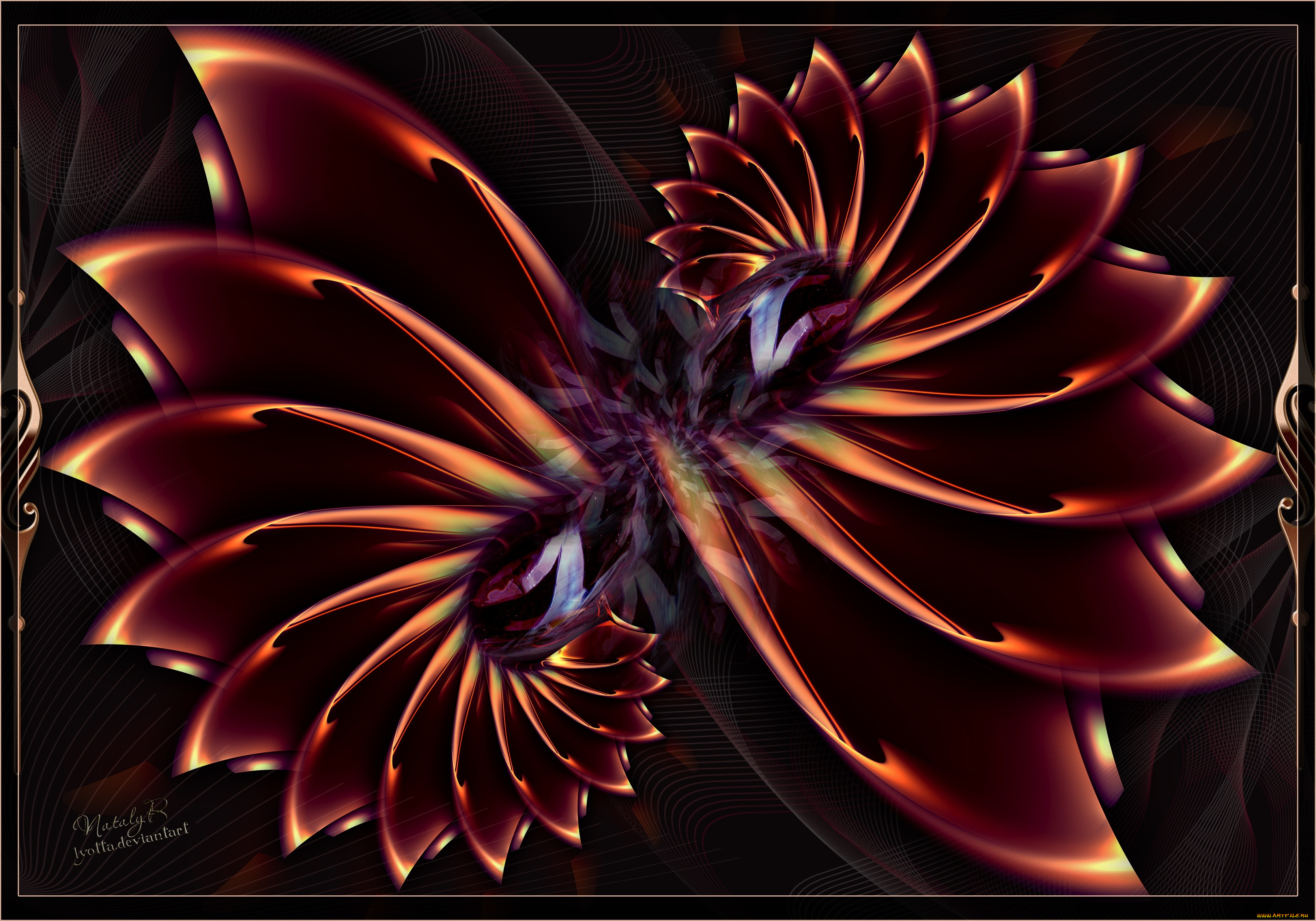 3д, графика, fractal, фракталы, фрактал