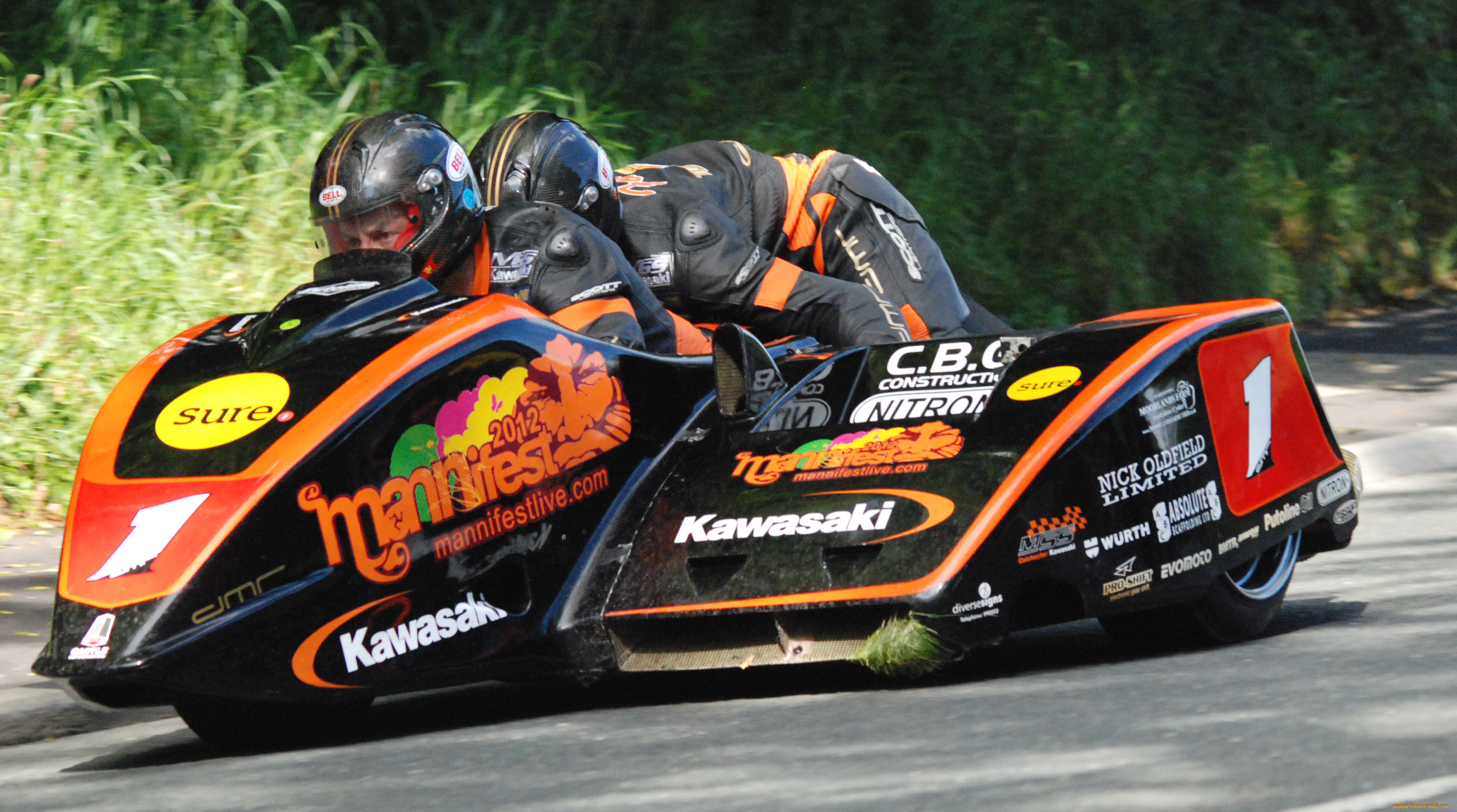 dave, moleynoix, appledean, спорт, мотокросс, гонщики, с, коляской, мотоцикл, трасса