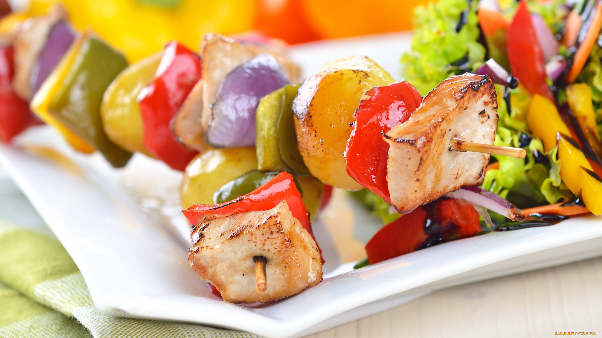 еда, шашлык, барбекю, мясо