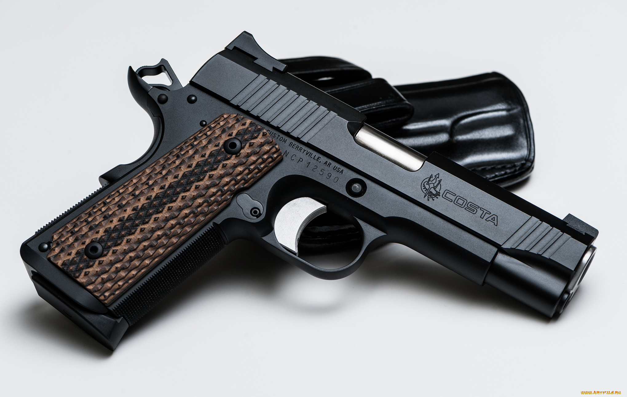 оружие, пистолеты, ствол, белый, красавец