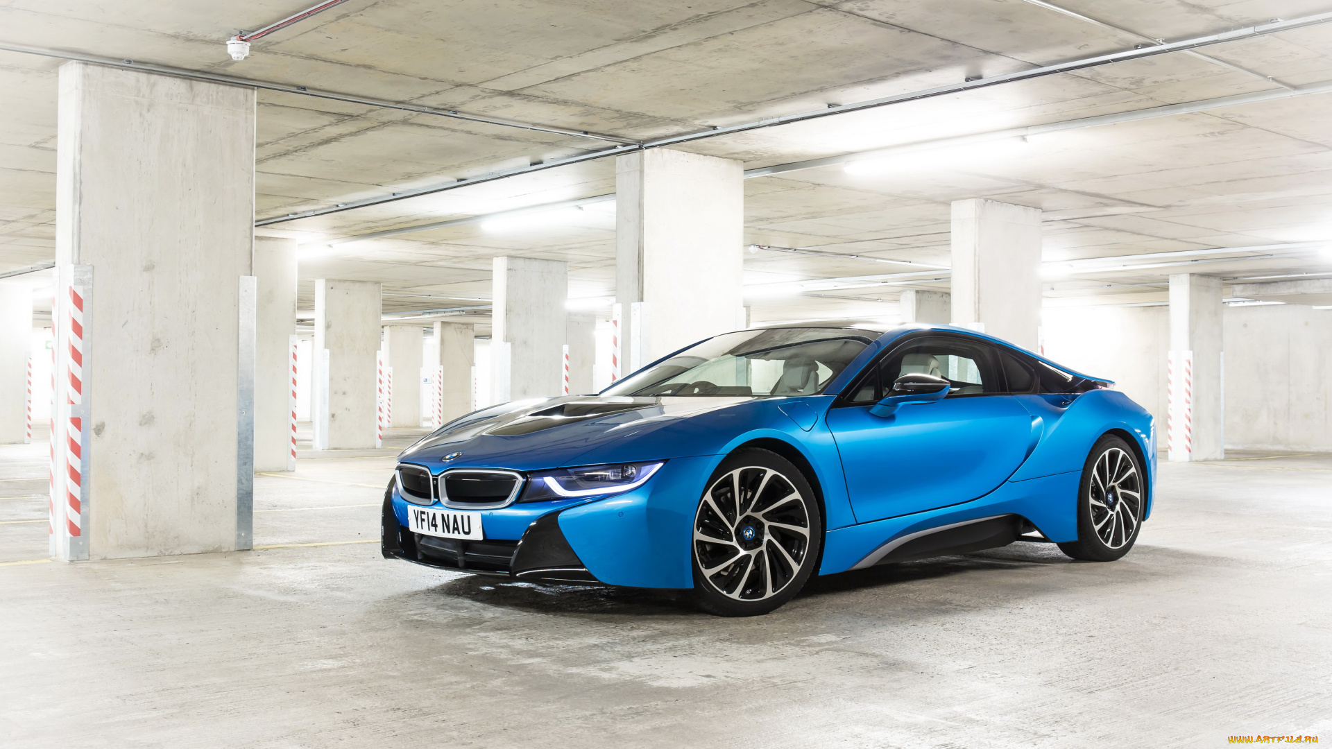 2014, bmw, i8, автомобили, bmw, голубой, металлик