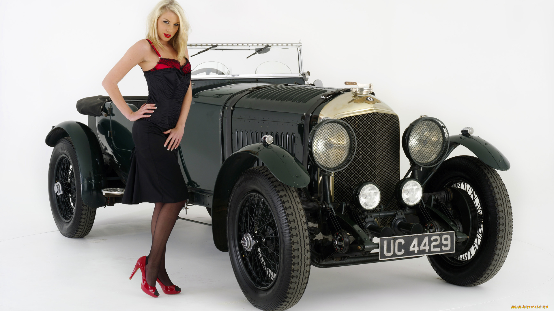автомобили, авто, с, девушками, bentley