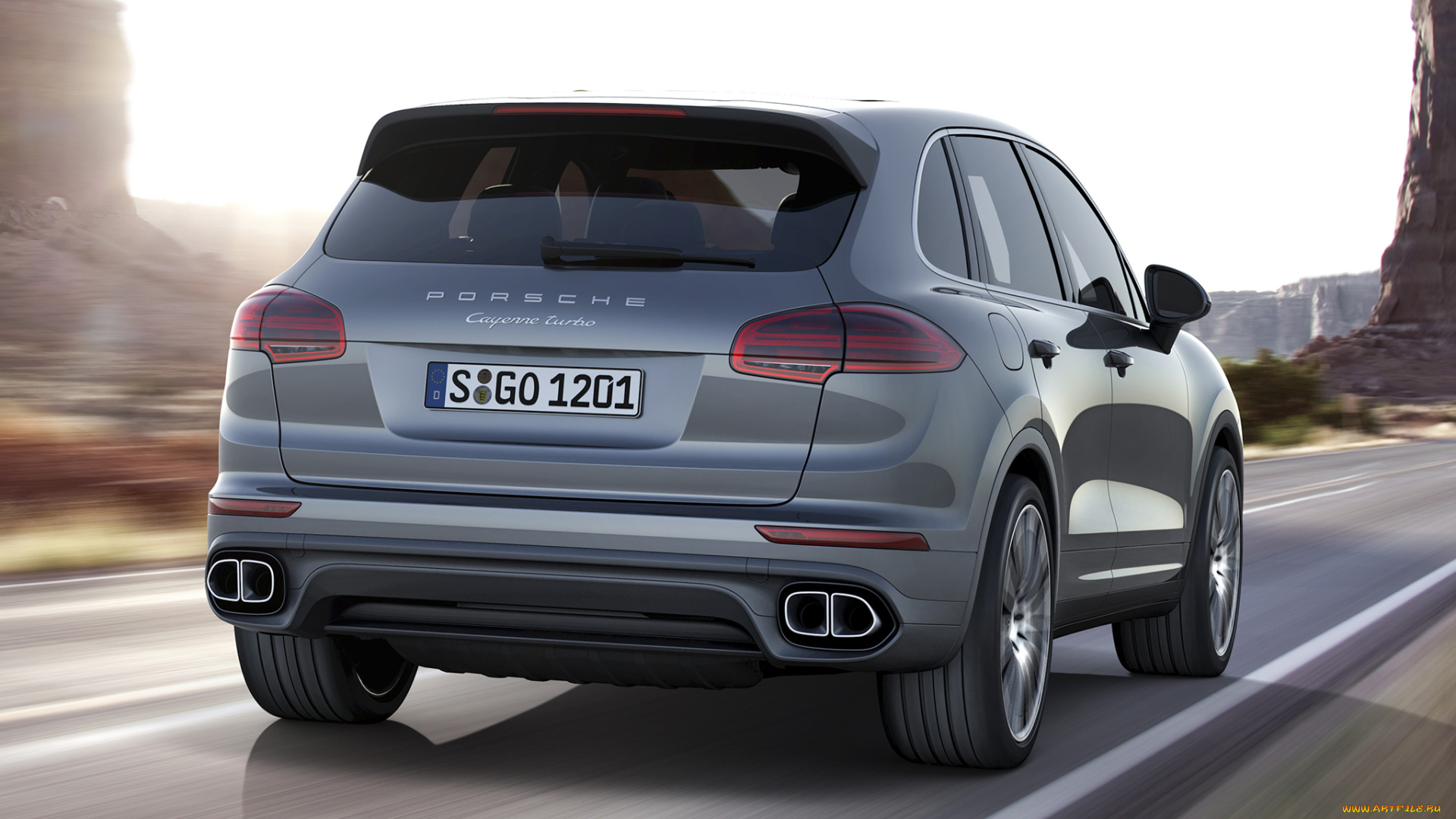 автомобили, porsche, cayenne, turbo, 958, 2014г