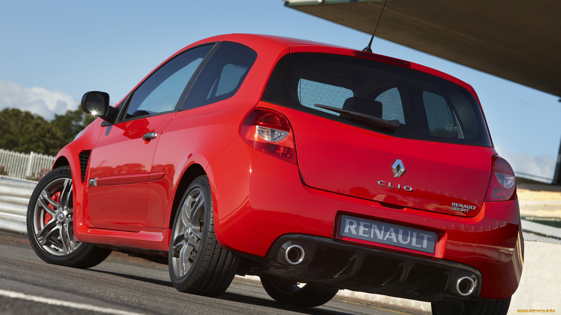 автомобили, renault, au-spec, r, s, clio, красный