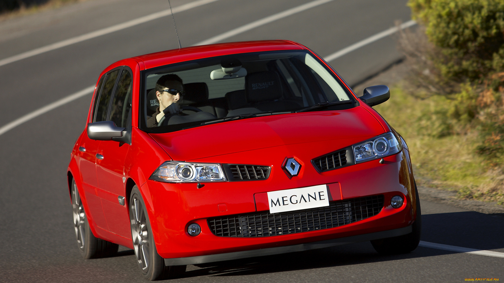 автомобили, renault, megane, rs, dci, 175, au-spec, красный