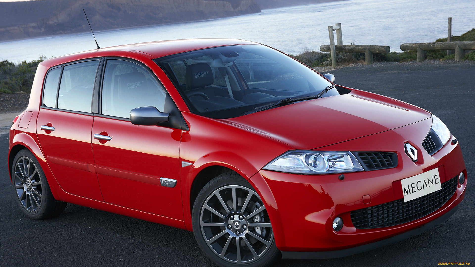 автомобили, renault, megane, rs, dci, 175, au-spec, красный