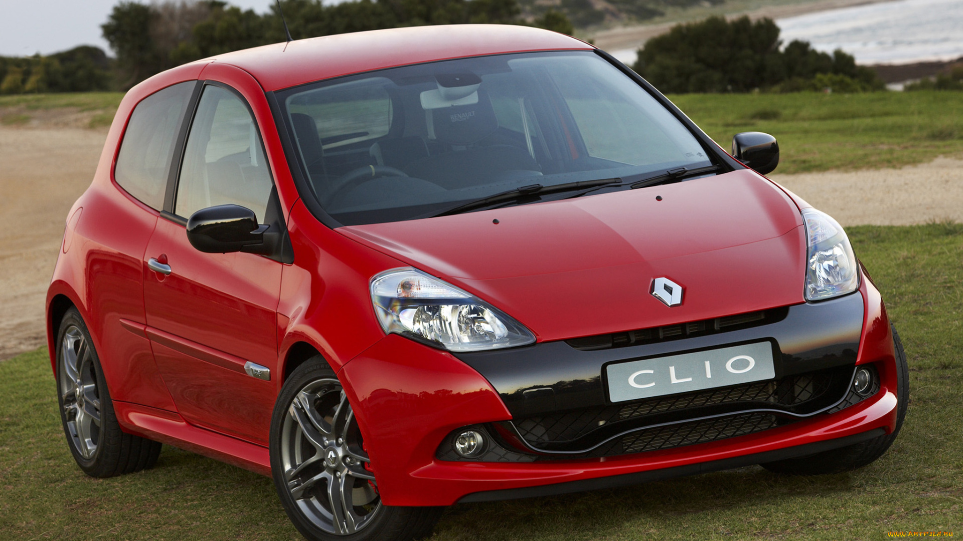 автомобили, renault, r, s, clio, красный, au-spec