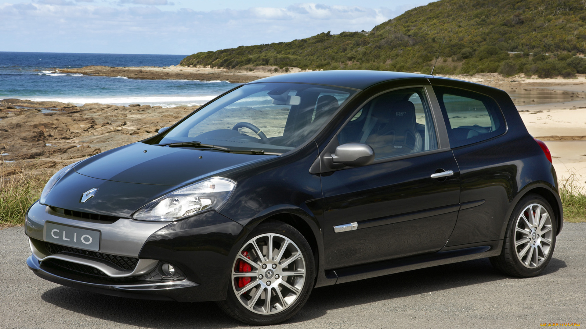 автомобили, renault, темный, au-spec, r, s, clio