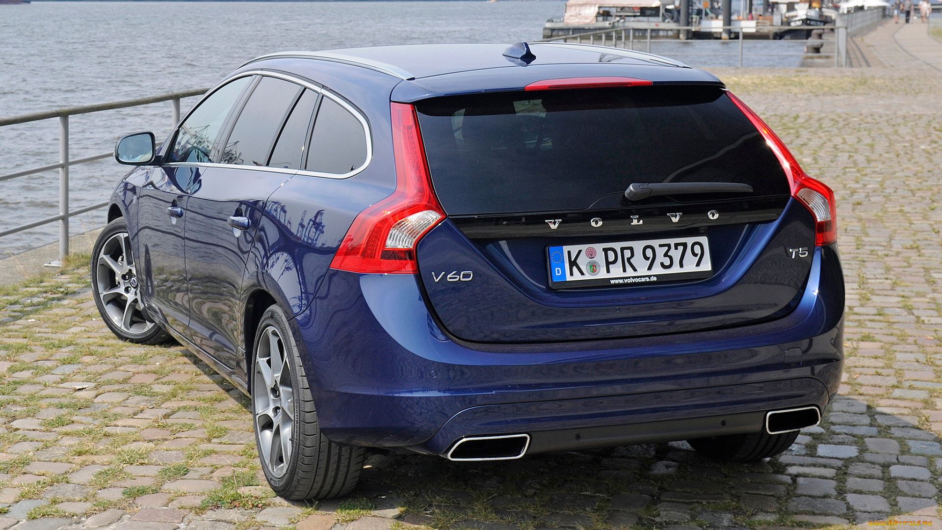 автомобили, volvo, синий, 2014г, ocean, race, v60