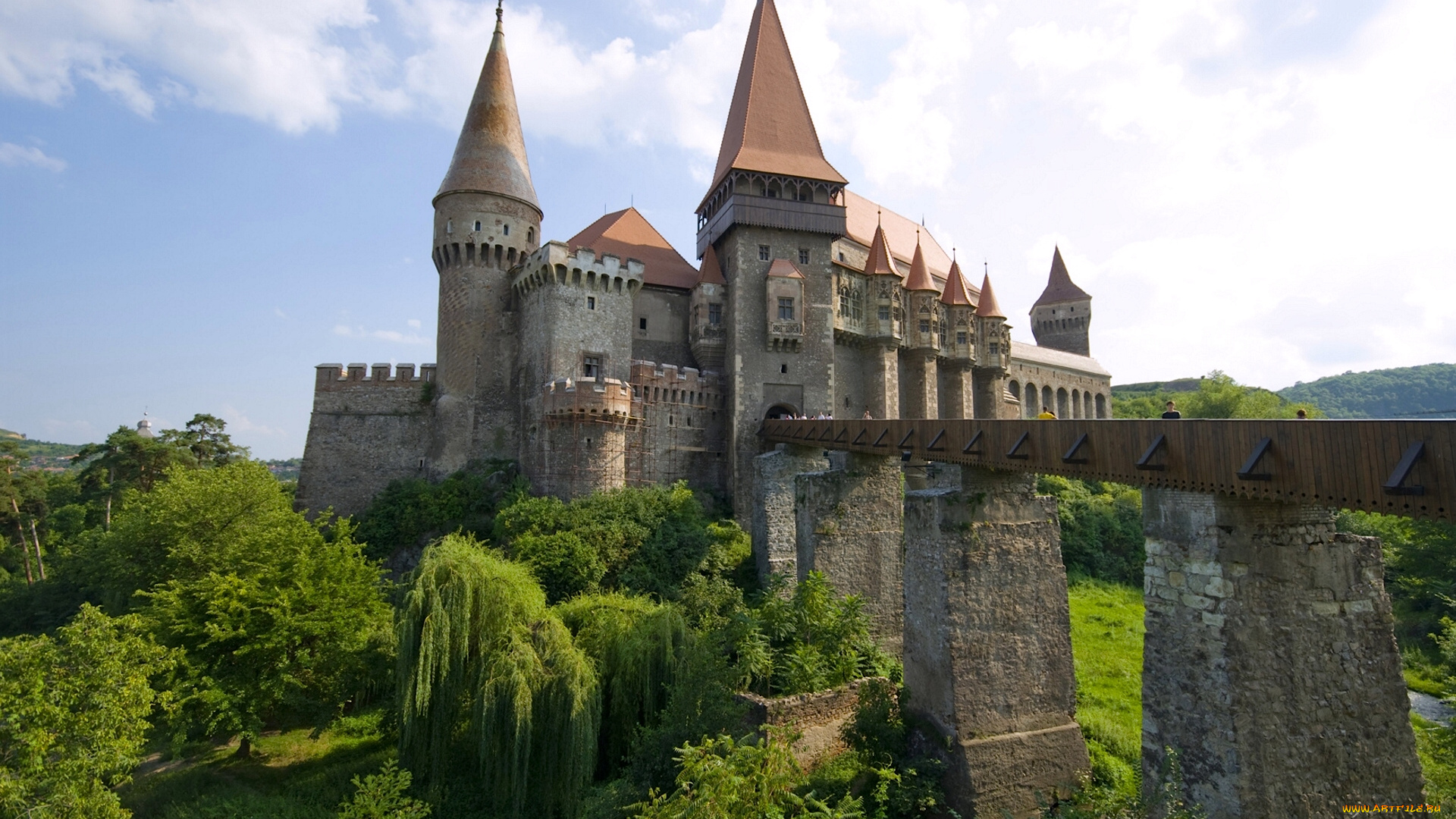 corvin, castle, -, hunedoara, , transylvania, , romania, города, -, дворцы, , замки, , крепости, мост, хунедоара, замок, корвинов, romania, румыния, трансильвания, transylvania, hunedoara, hunyad, castle, corvin