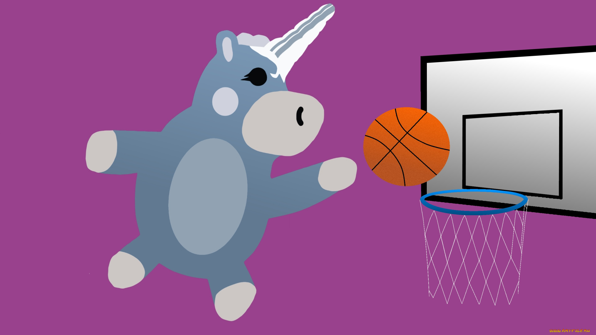 векторная, графика, мультфильмы, корова, мяч