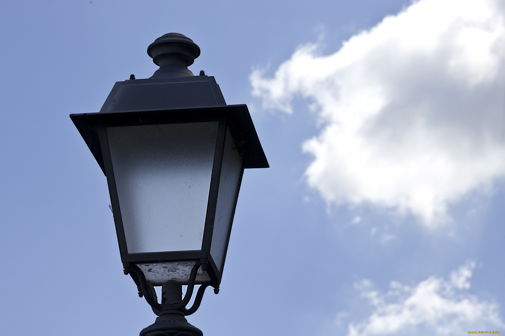 разное, осветительные, приборы, небо, фонарь, голубой