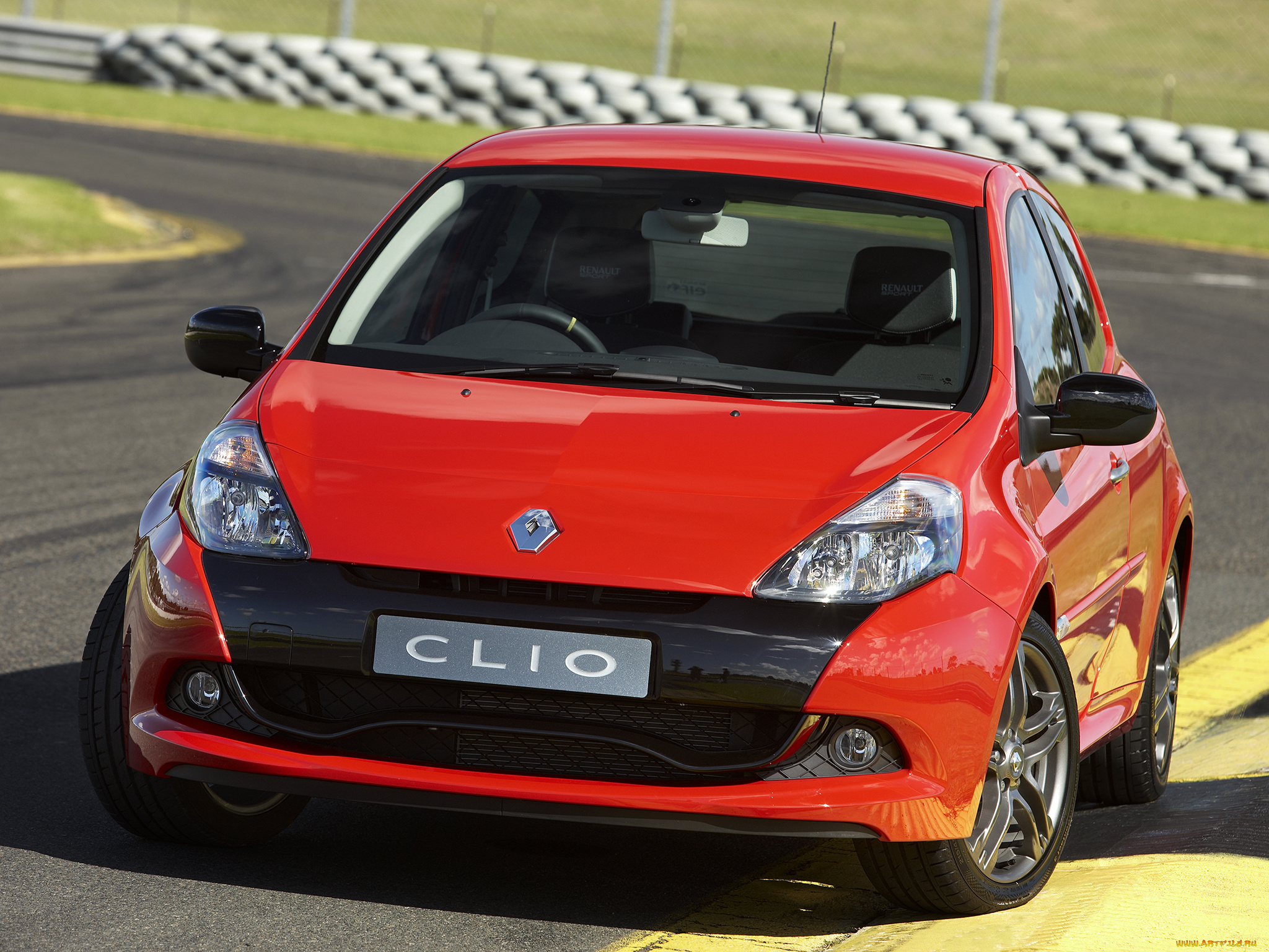автомобили, renault, au-spec, r, s, красный, clio