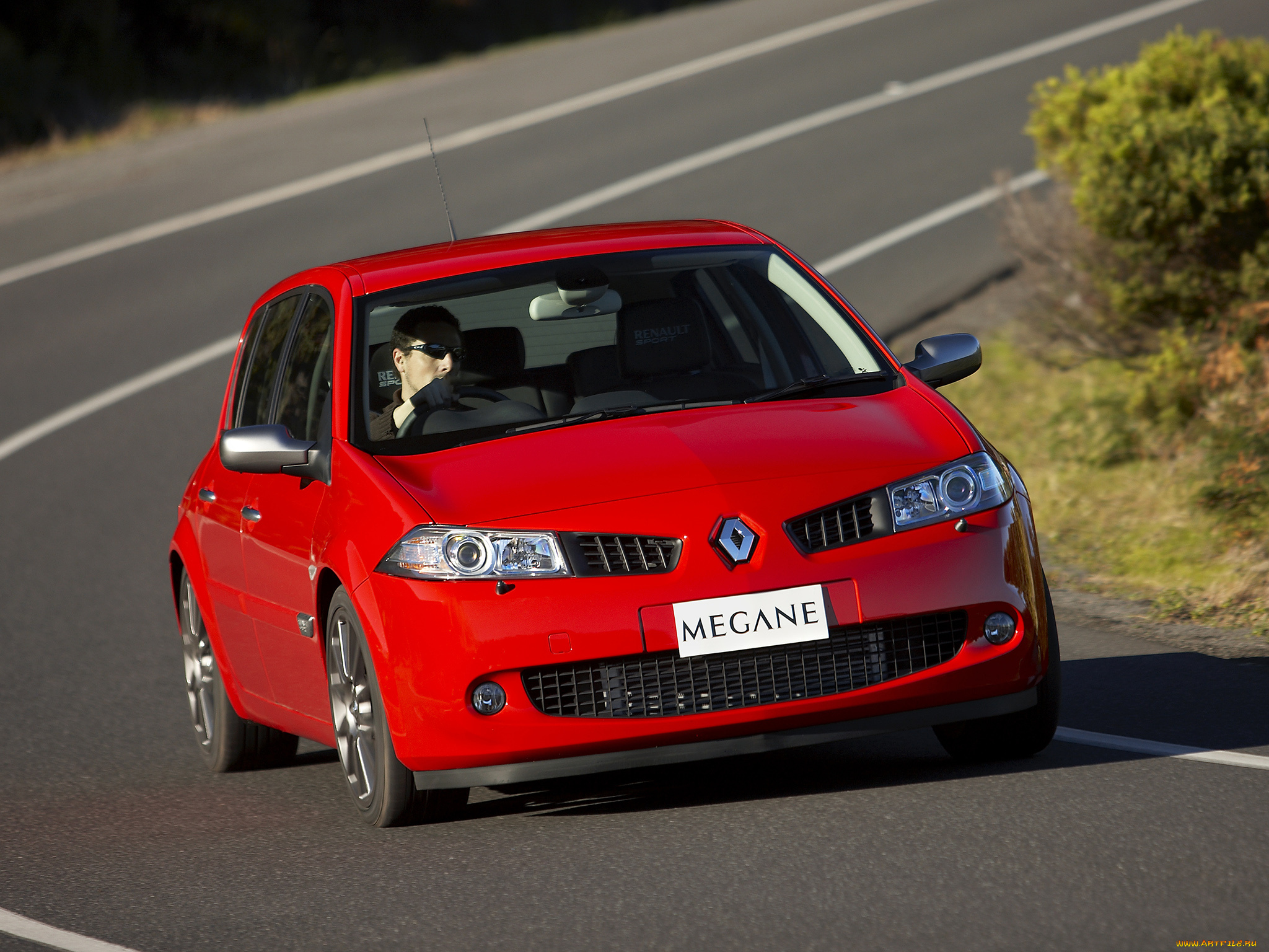 автомобили, renault, megane, rs, dci, 175, au-spec, красный
