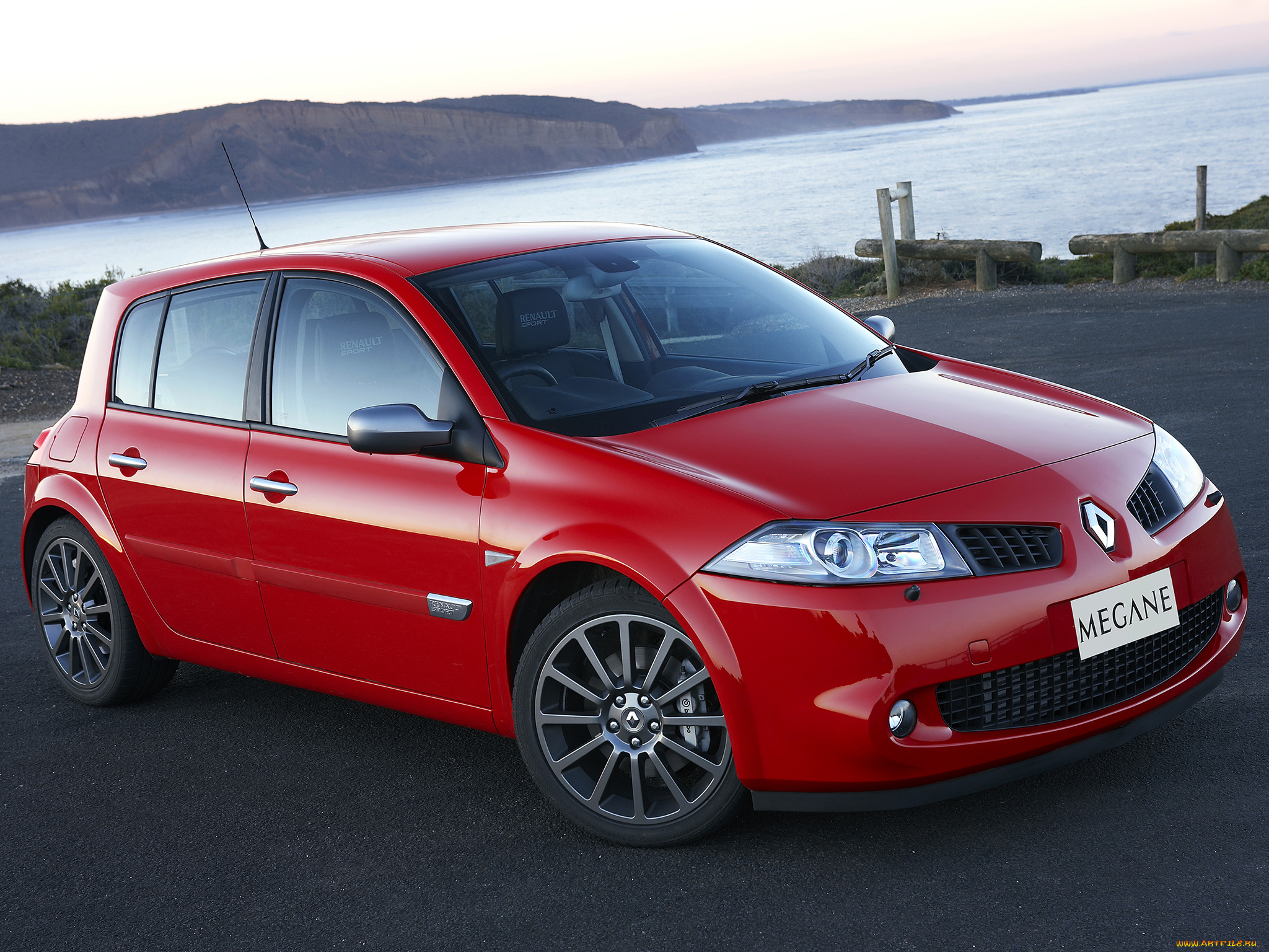 автомобили, renault, megane, rs, dci, 175, au-spec, красный