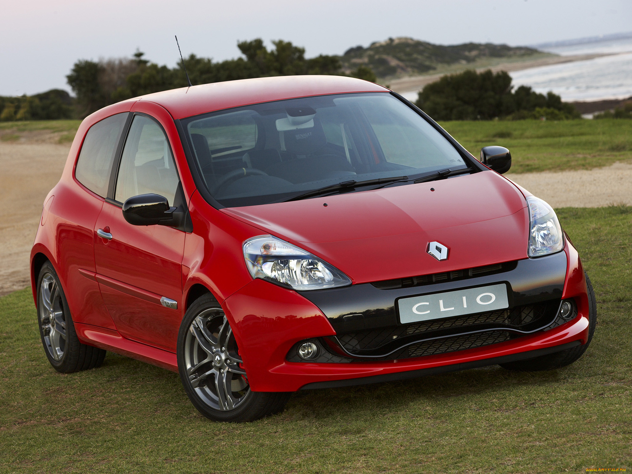 автомобили, renault, r, s, clio, красный, au-spec