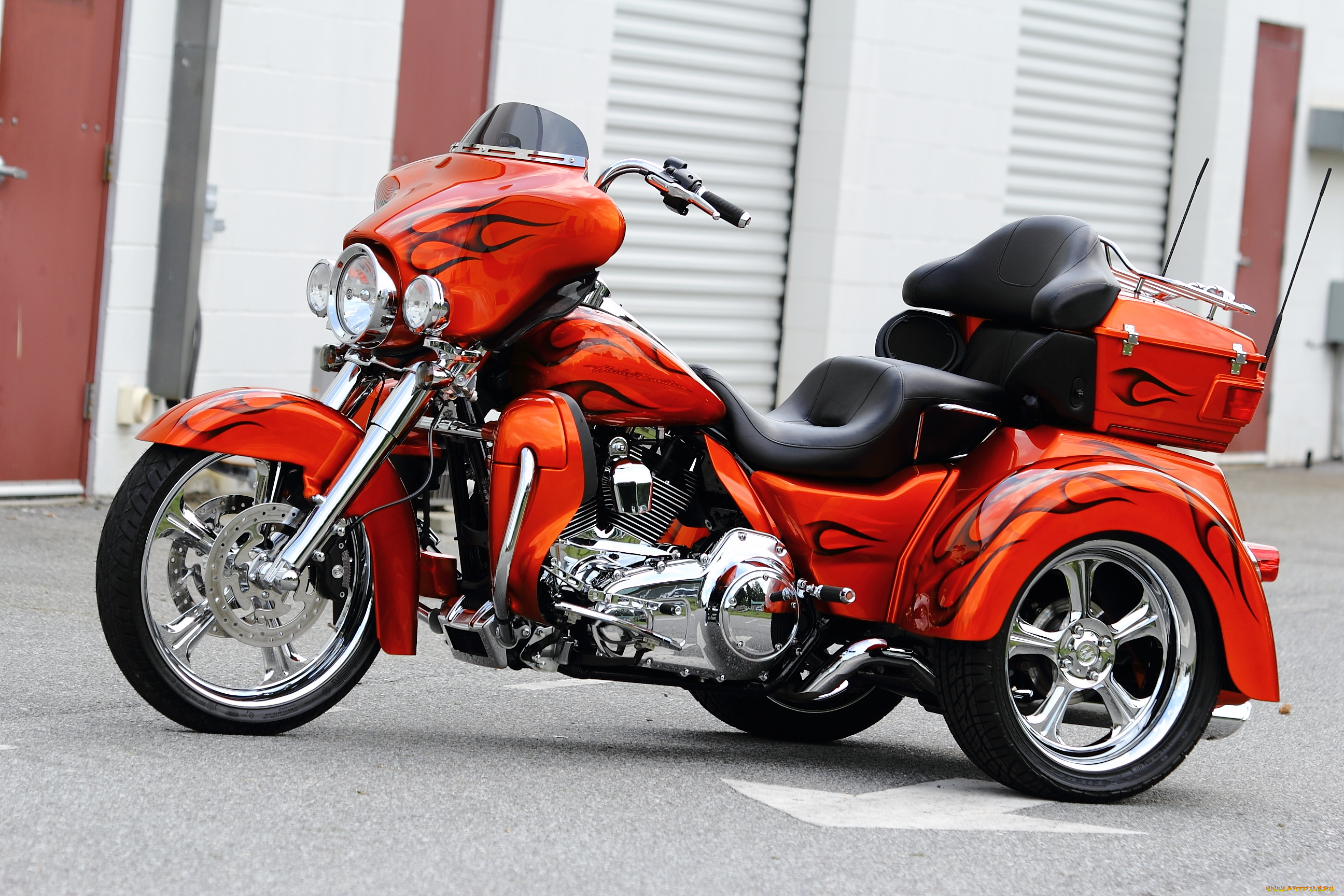 мотоциклы, трёхколёсные, мотоциклы, triglide