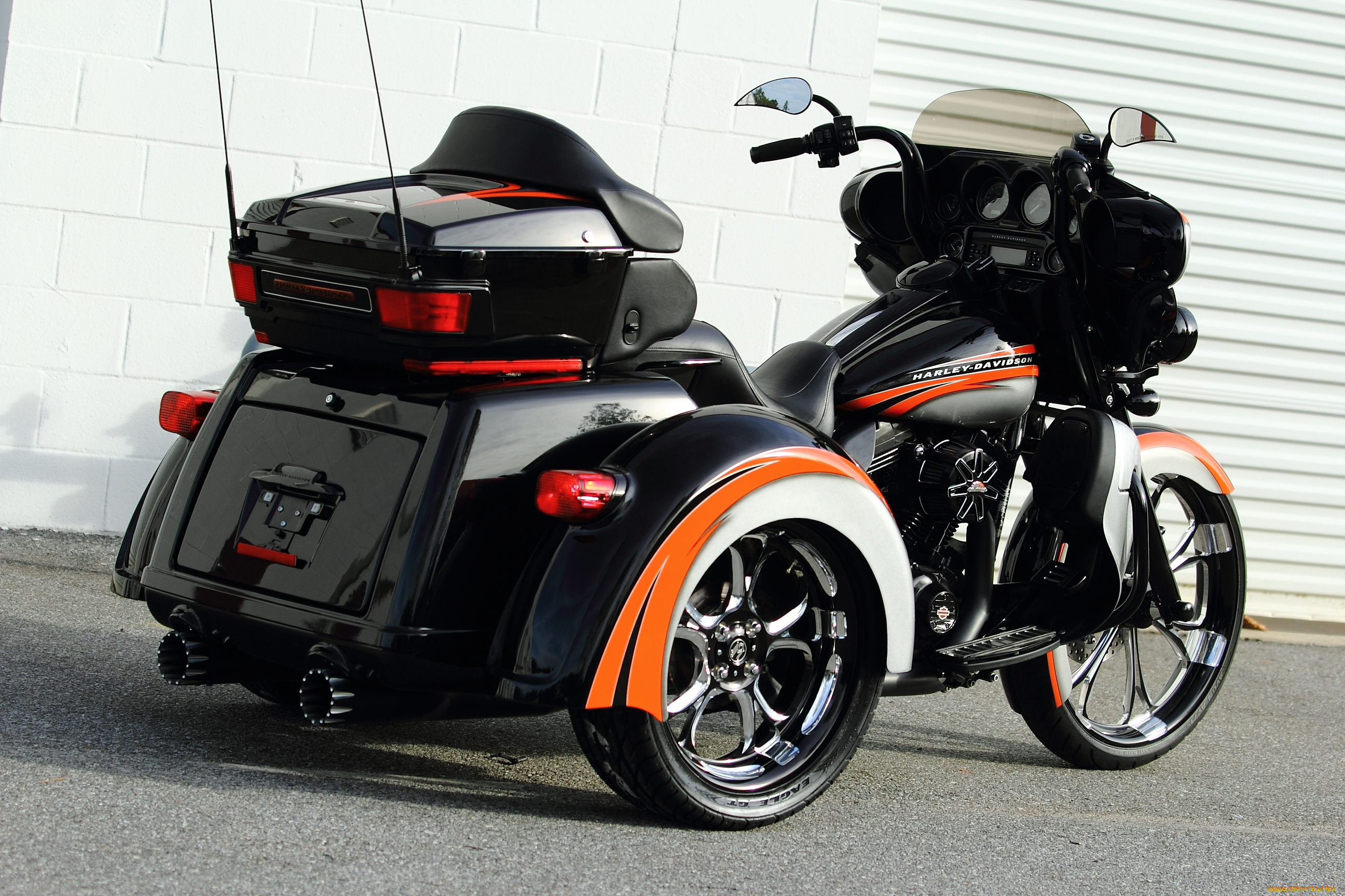 мотоциклы, трёхколёсные, мотоциклы, trike