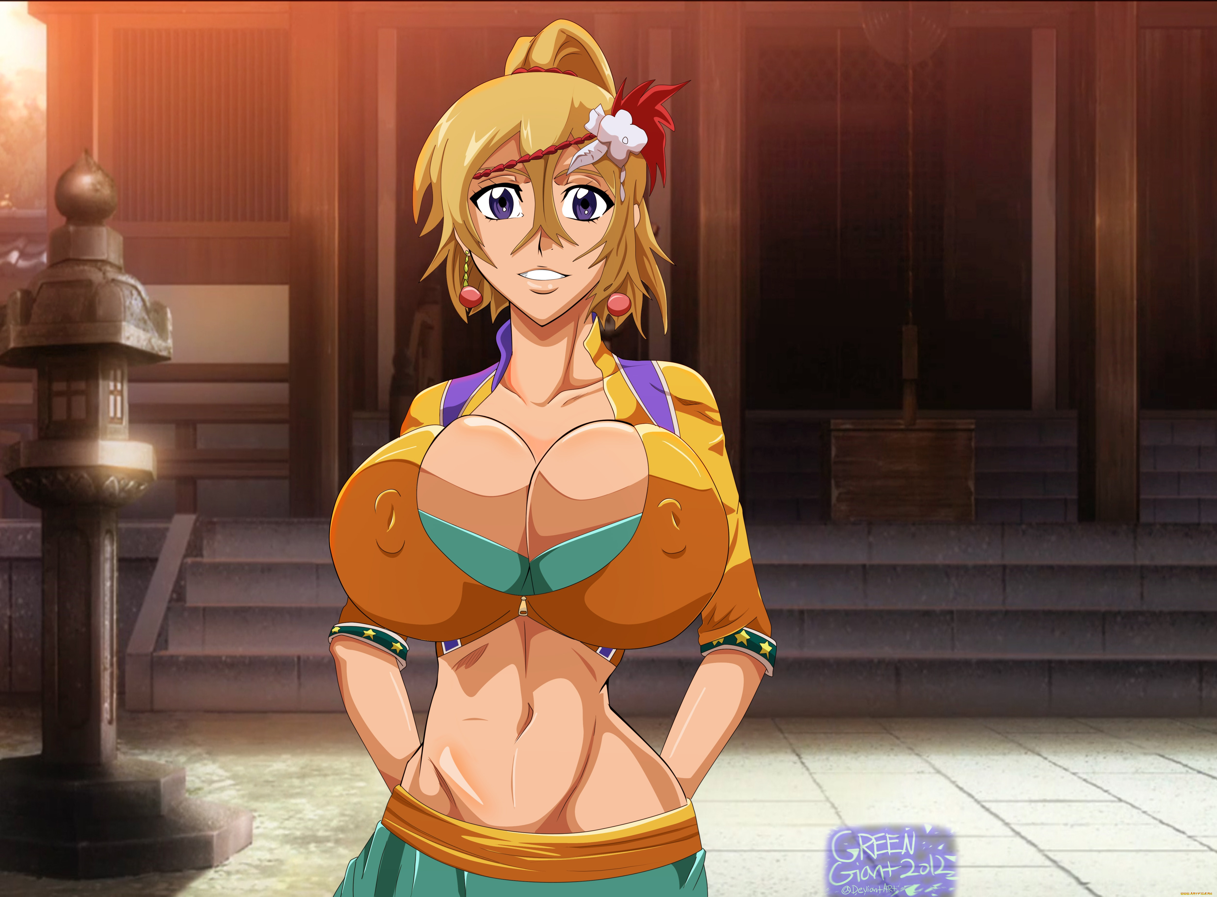 рисованные, люди, взгляд, девушка