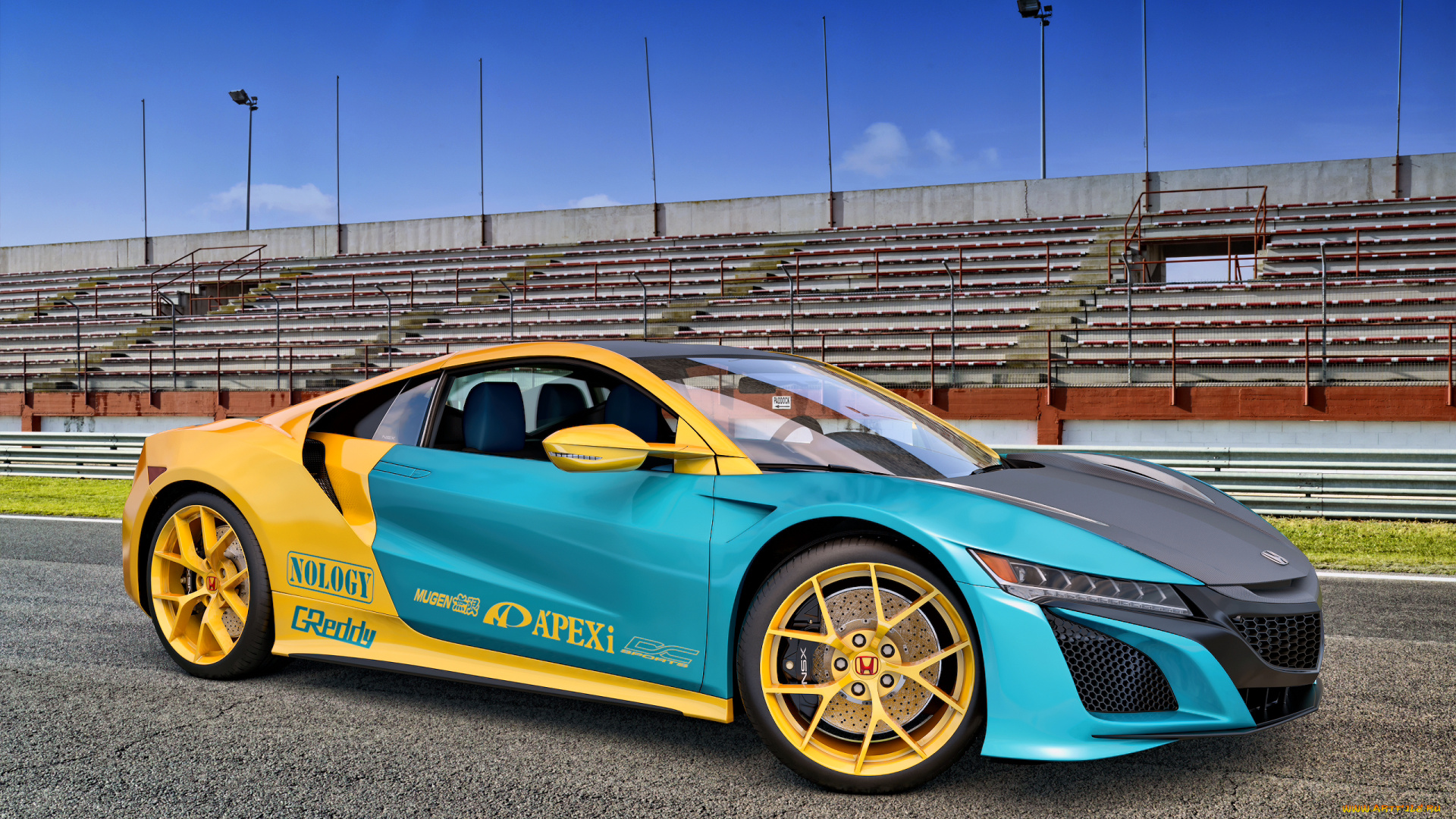 автомобили, 3д, автомобиль, фон