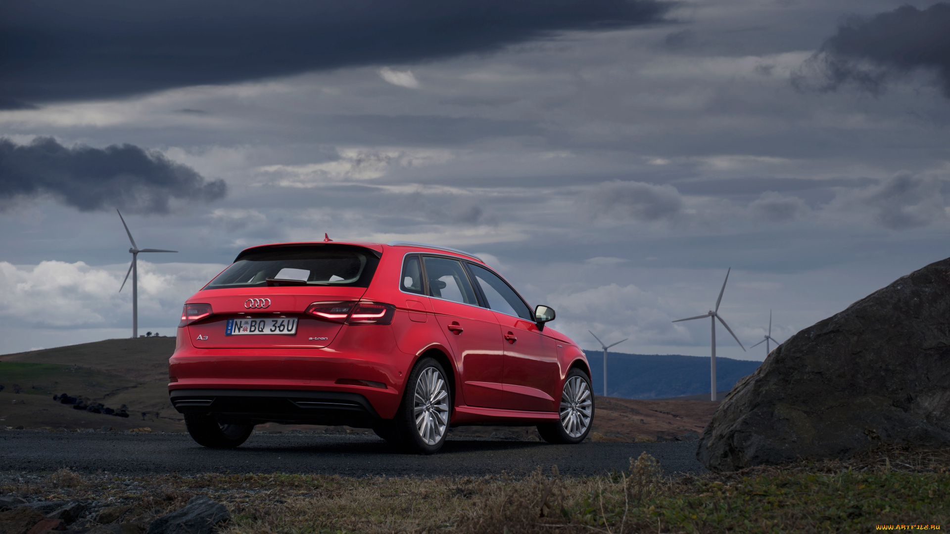 автомобили, audi, красный, 8v, au-spec, e-tron, 2015г, sportback, a3