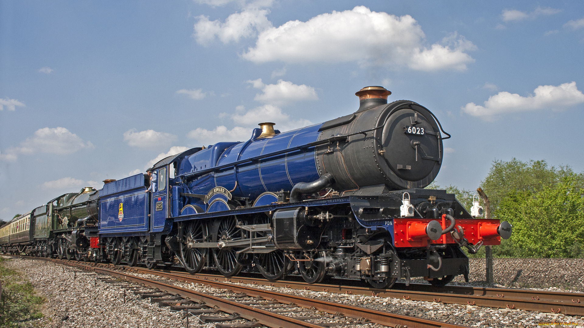 техника, паровозы, железная, дорога, рельсы, паровоз