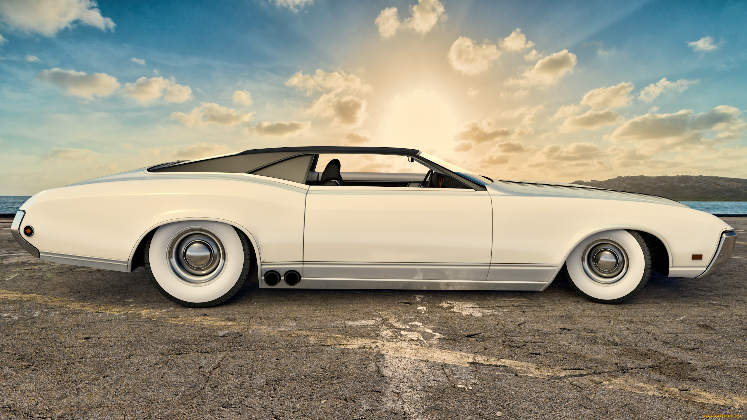 автомобили, 3д, автомобиль, фон