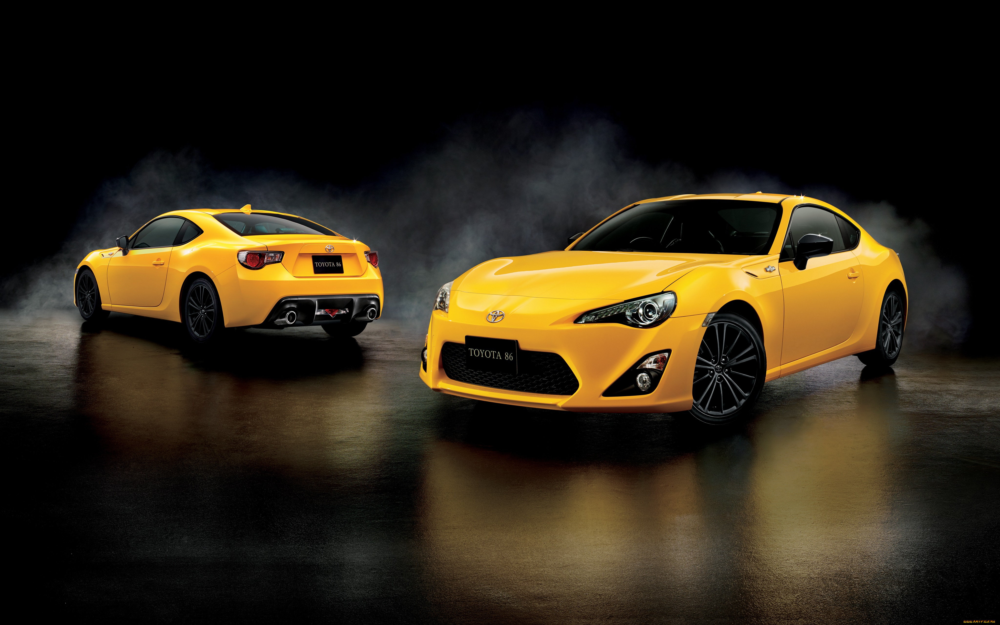 автомобили, toyota, 86, gt, yellow, limited, 2015г, желтый